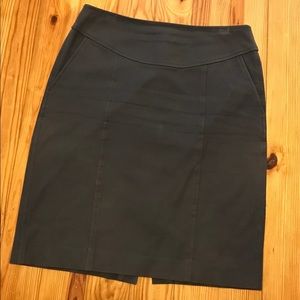 Banana Republic Gray Pencil Skirt